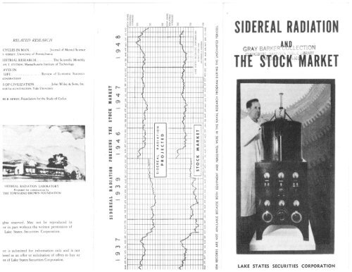 Sidereal Radiation - The Thomas Townsend Brown Family Website