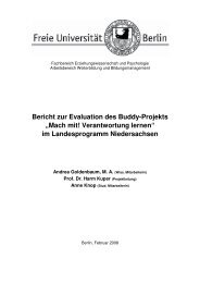 Evaluation Niedersachsen - buddY EV