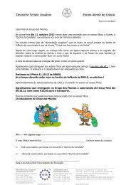 Carta aos Pais de 01.10.2012 (Passeio a OurÃ©m) - Deutsche Schule ...