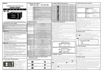 tZN4W Series - Autonics