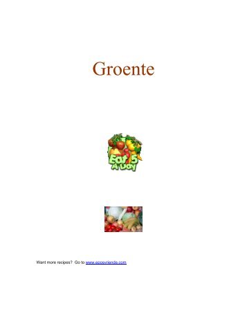 Groente resepte - Peterjasie