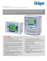 Draegergard 16-64 16/64 Channel Controller for Stationary Gas ...