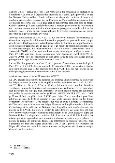 09.086 Message relatif à la modification de la loi sur la protection ...