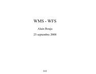 Cours 5 - WMS/WFS