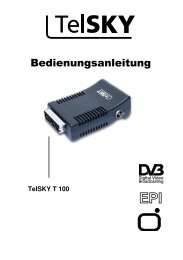 Bedienungsanleitung TelSKY T 100 - Christo.Net
