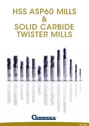 hss asp60 mills solid carbide & twister mills - Harry Hersbach Tools BV