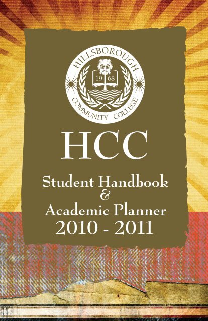 Student Handbook - Hillsborough Community College