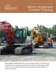Heavy Equipment Contract Training - Nuna Logistics