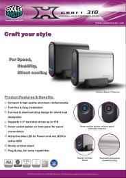 X Craft 310 product sheet.cdr - Cooler Master