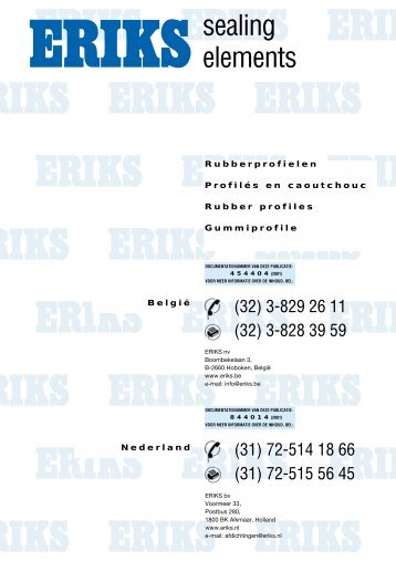 ERIKS - Sealing Elements - RubberTechnology.info