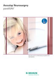 Aesculap Neurosurgery paediGAV® - Miethke