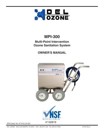 MPI-300 - DEL Ozone