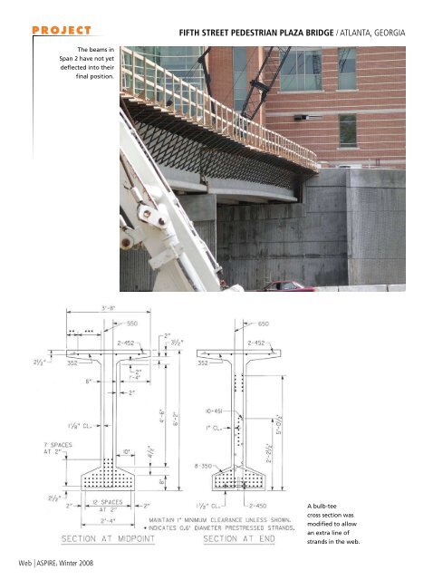 Fifth Street Pedestrian Plaza Bridge - Aspire - The Concrete Bridge ...