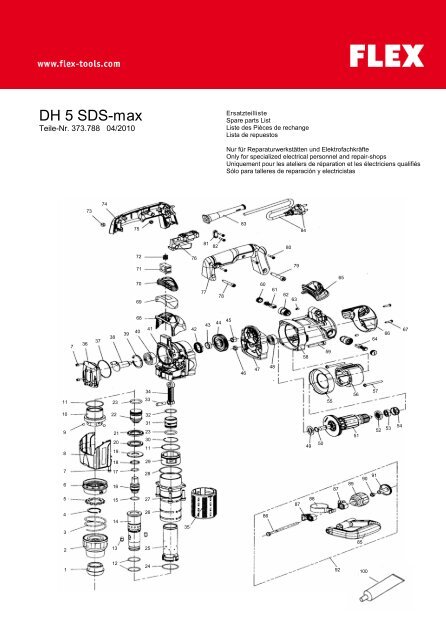 DH 5 SDS-max - Flex