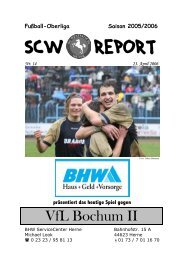 VfL Bochum II - SC Westfalia 04 Herne eV