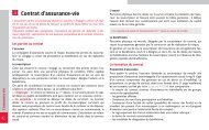 26 Contrat d'assurance-vie