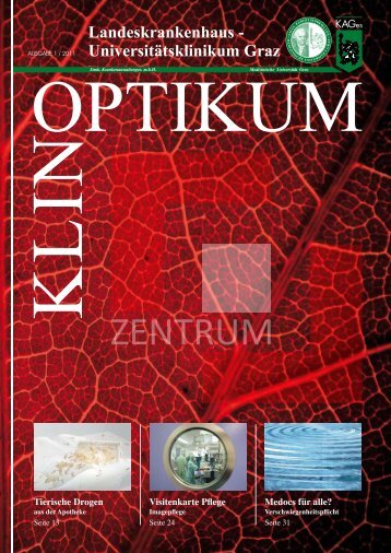 Klinoptikum 1/2011 - LKH-Univ. Klinikum Graz