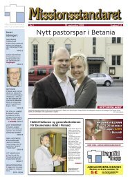 Mst nr 9/2006 - Finlands svenska baptistmission