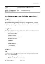 Aufgabensammlung I - LÃ¶sungen - BWL-Online