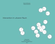 Intervention im urbanen Raum - InfAR - Bauhaus-UniversitÃ¤t Weimar