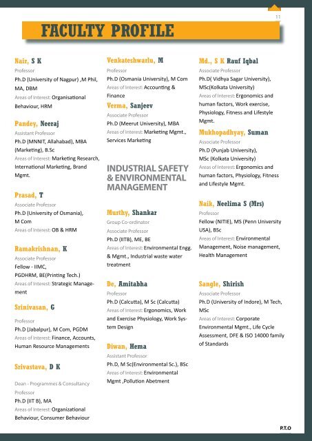 course overview - pgdisem - the Nitie