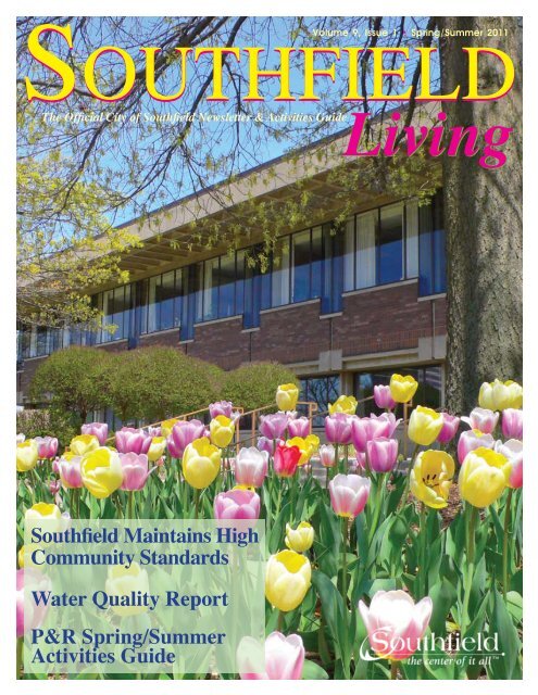 Southfield Living Voulme 9, Issue 1 Spring ... - City of Southfield