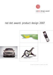 red dot award: product design 2007 - Red Dot Online