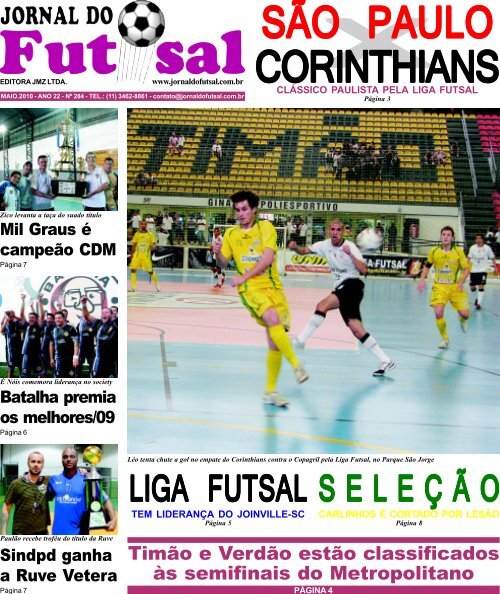 CAMISA 1 - FUTSAL: Orlândia e Joinville vencem fora de casa no