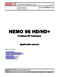 NEMO 96 HD/HD+ - Imesys