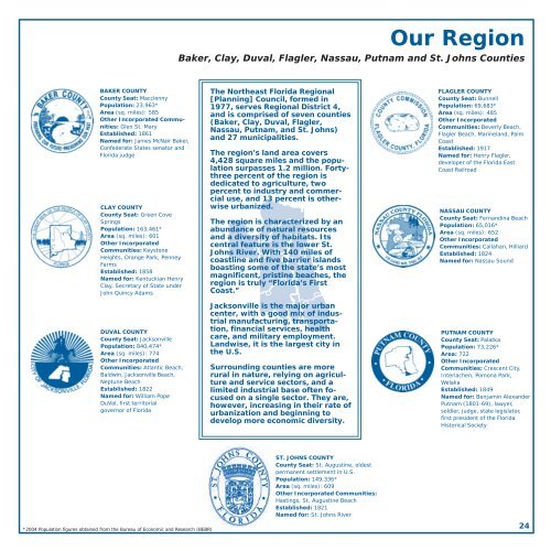 2005 Annual Report - Northeast Florida Regional Council