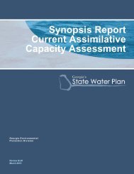 Synopsis Report Current Assimilative Capacity Assessment