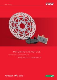 Motorrad Katalog 2013 Ersatzteile - Hawg-Shop GmbH