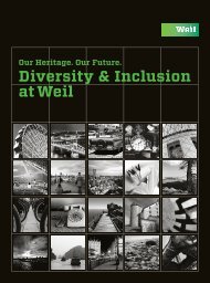 Download our Diversity Brochure - Weil, Gotshal & Manges