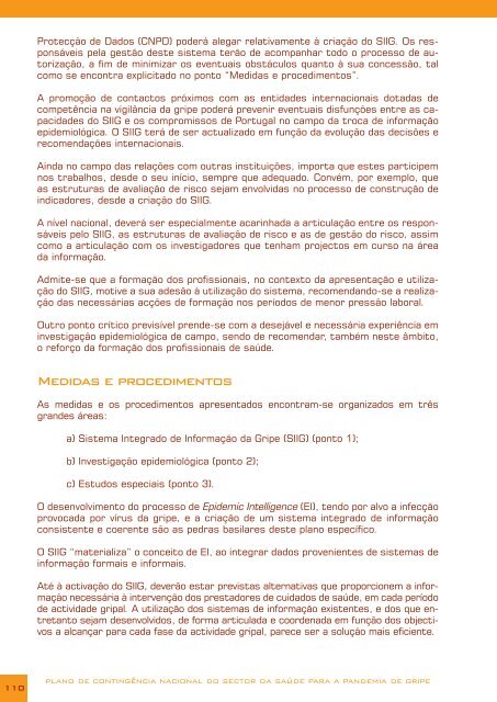 Plano de Contingência Nacional do Sector da Saúde para a ...