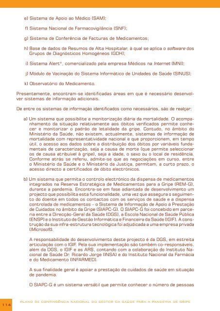 Plano de Contingência Nacional do Sector da Saúde para a ...