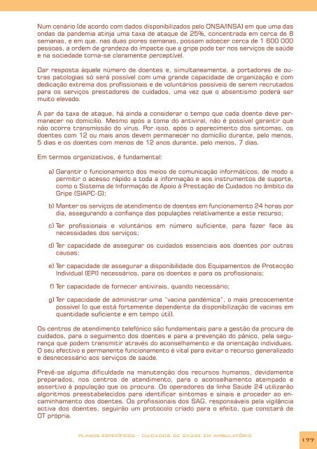 Plano de Contingência Nacional do Sector da Saúde para a ...