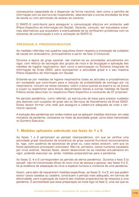 Plano de Contingência Nacional do Sector da Saúde para a ...