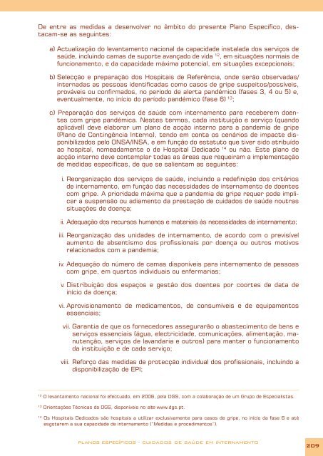 Plano de Contingência Nacional do Sector da Saúde para a ...