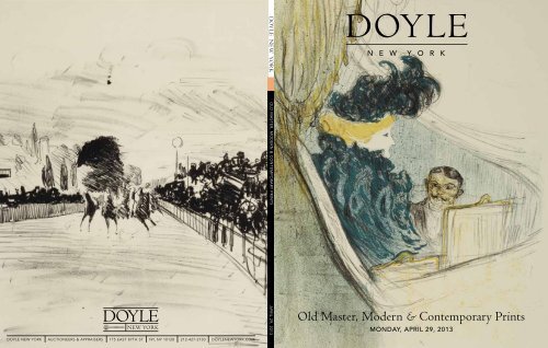 Old Master, Modern & Contemporary Prints - Doyle New York