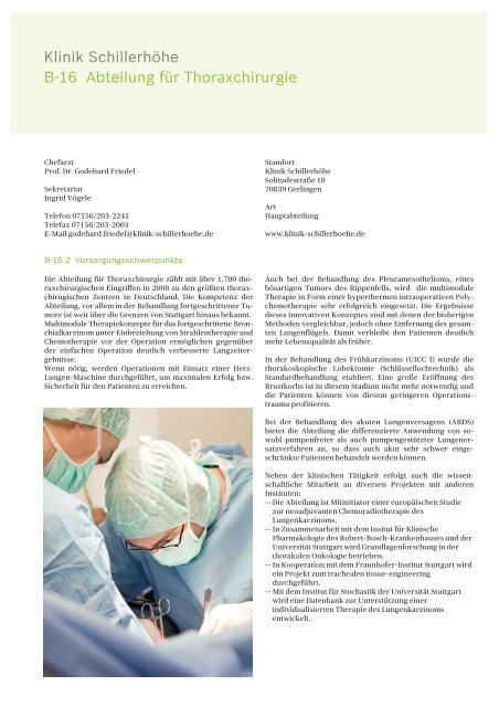 Qualitätsbericht 2008 - Robert-Bosch-Krankenhaus