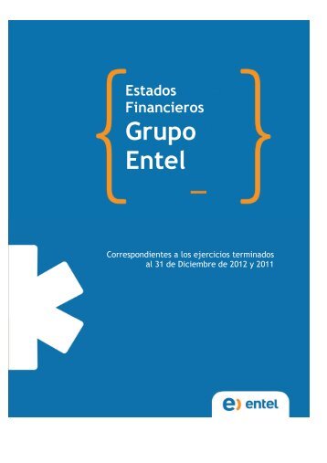 Estados Financieros Grupo Entel
