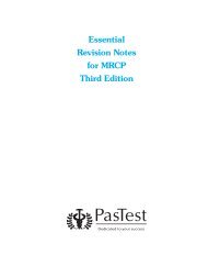 Essential Revision Notes for MRCP Third Edition - PasTest