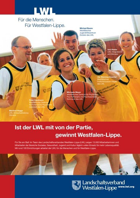 Westfälische Kliniken Warstein und Lippstadt - Klinikmagazin