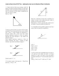 aplicacoes das leis de newton plano inclinado