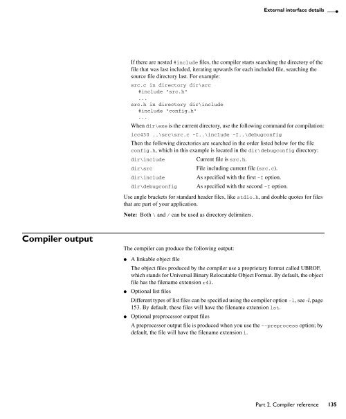 MSP430 IAR C/C++ Compiler reference guide - Rice University