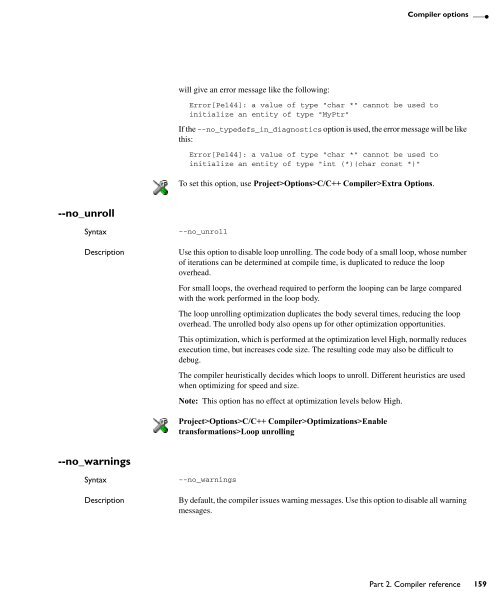 MSP430 IAR C/C++ Compiler reference guide - Rice University