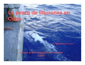 La pesca de tiburones en Cuba