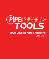 Sewer Cleaning Parts & Accessories - PipeHunter Equipment