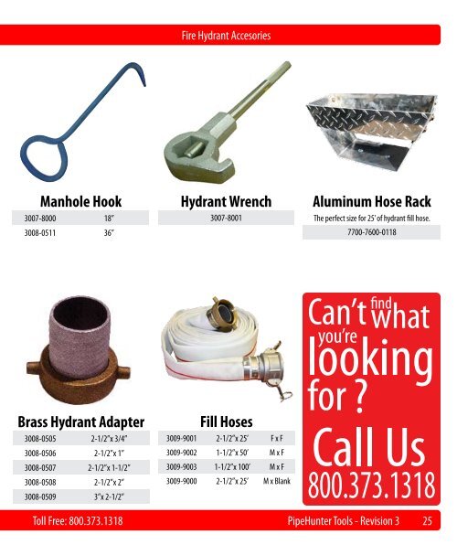 Sewer Cleaning Parts & Accessories - PipeHunter Equipment