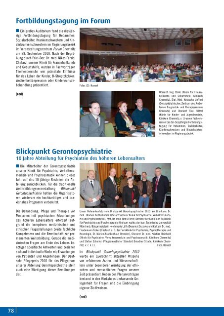 Klinoskop 4/2010 - Klinikum Chemnitz